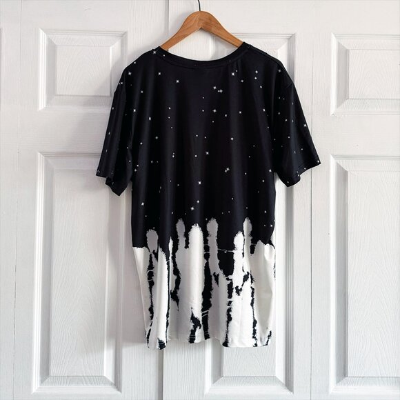 Cosmic Astronaut and Galaxy Print Tee Moisture-Wicking Silky Smooth - Picture 3 of 5